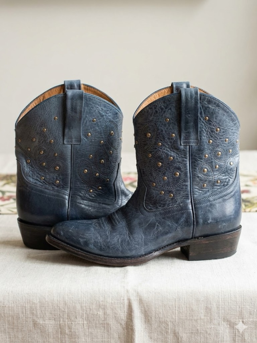 Miz Mooz Western Ankle Boots